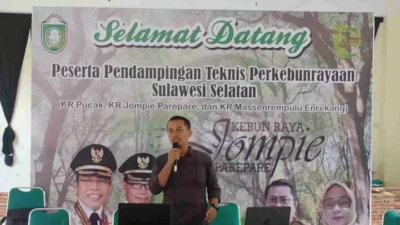 Kebun Raya Jompie Parepare Tuai Apresiasi dari Pengelola Kebun Raya Massenrempulu Enrekang