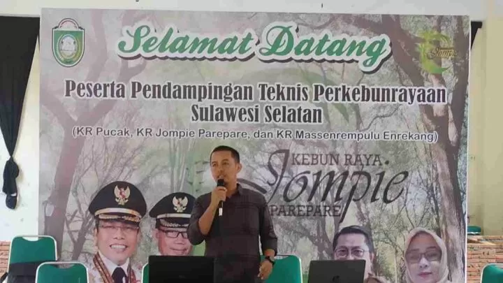Kebun Raya Jompie Parepare Tuai Apresiasi dari Pengelola Kebun Raya Massenrempulu Enrekang